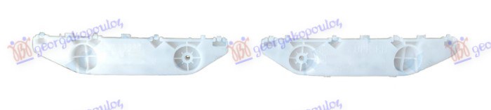 Nissan micra (k13) 10-13 NOSAC ZADNJEG BRANIKA BOCNI PLASTICNI (SET L+D)