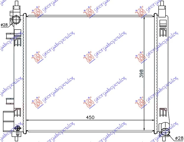 Nissan micra (k13) 10-13 HLAD MOTORA 1.2DIG (45x40) MAN.(HR12DDR)