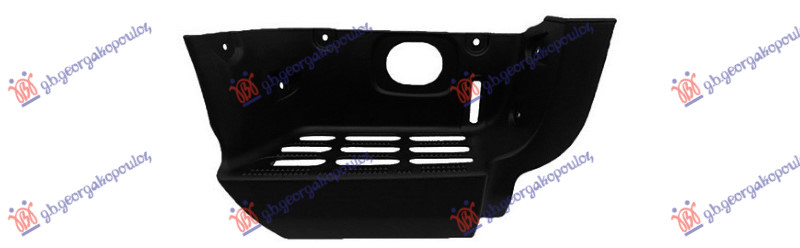 Nissan cabstar 2000-2007 (tl/vl) GAZISTE PREDNJEG BRANIKA PLASTICNO