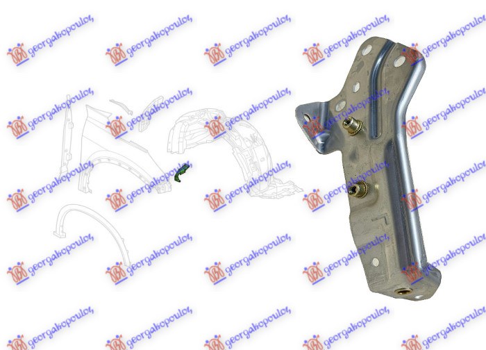 Nissan x-trail 21- NOSAC BLATOBRANA ALUMINIJUM