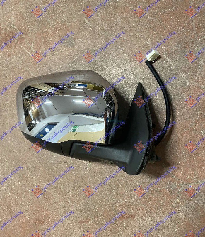 Nissan p/u navara np300 2wd-4wd 2015-2025 (d23) RETROVIZOR ELEKTRICNI HROM (KONVEKSNO STAKLO)