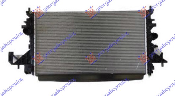 Opel astra k 5d/s.w. 2016-2019 (b16) HLADNJAK MOTORA 1.4i 16V (B14XE) (680x390x16) (KOYO)
