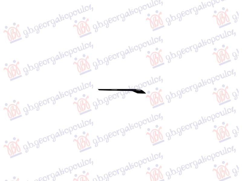 Opel astra k 5d/s.w. 2019-2021 (b16) LAJSNA PVC MASKE DONJA SJAJ-CRNA