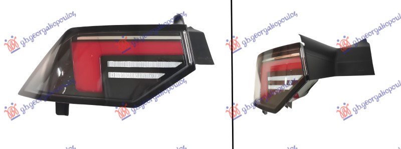 Opel astra l 21- STOP LAMPA SPOLJASNJA LED 5 VRATA (VALEO)