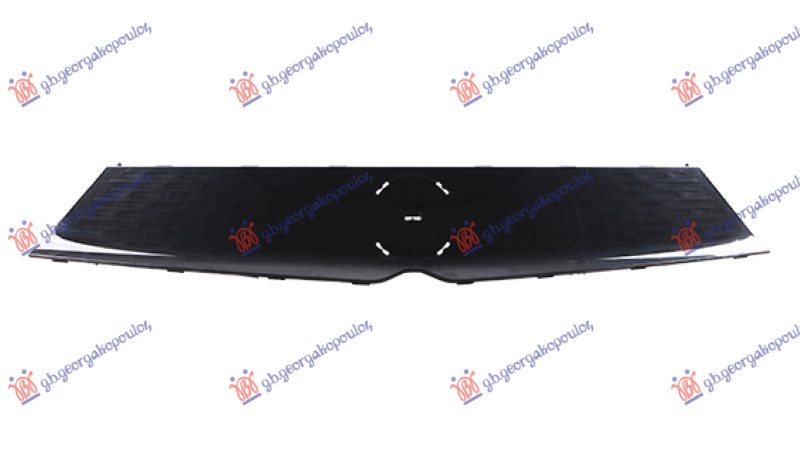 Opel mokka 2020-2024 (j13) PVC MASKA CRNA