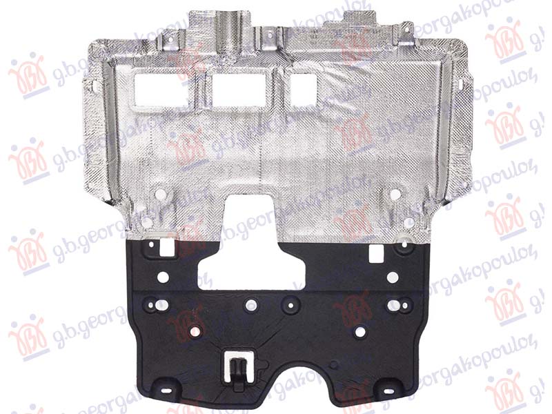 Opel corsa f 2019-2023 (p2j0) ZASTITA MOTORA PREDNJA PLASTICNA (SA ALUMINIJUMOM)