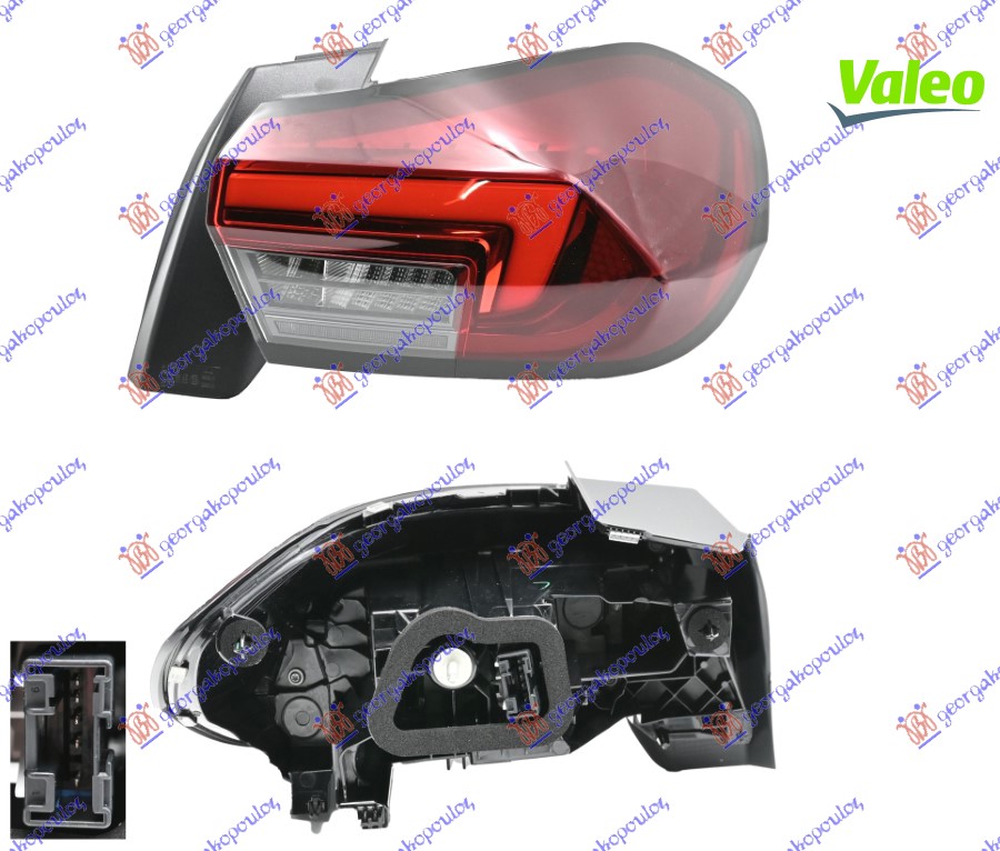 Opel corsa f 19-23 STOP LAMPA SPOLJASNJA LED (VALEO)