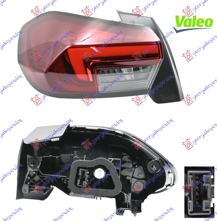 Opel corsa f 19-23 STOP LAMPA SPOLJASNJA LED (VALEO)