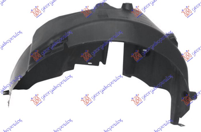 Opel crossland x 2017-2020 (p17/p2q0) ZADNJE POTKRILO PLASTICNO