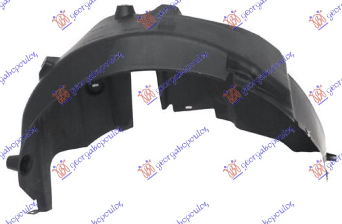 Opel crossland x 2017-2020 (p17/p2q0) ZADNJE POTKRILO PLASTICNO