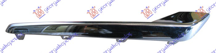 Opel crossland x 2017-2020 (p17/p2q0) LAJSNA PVC MASKE HROM