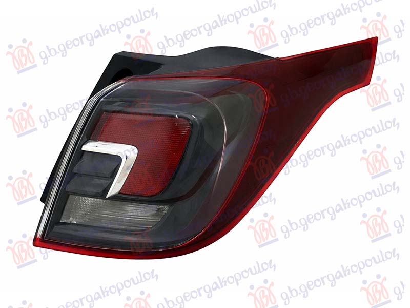 Opel crossland x 2017-2020 (p17/p2q0) STOP LAMPA SPOLJASNJA ZATAMNJENA (TYC)