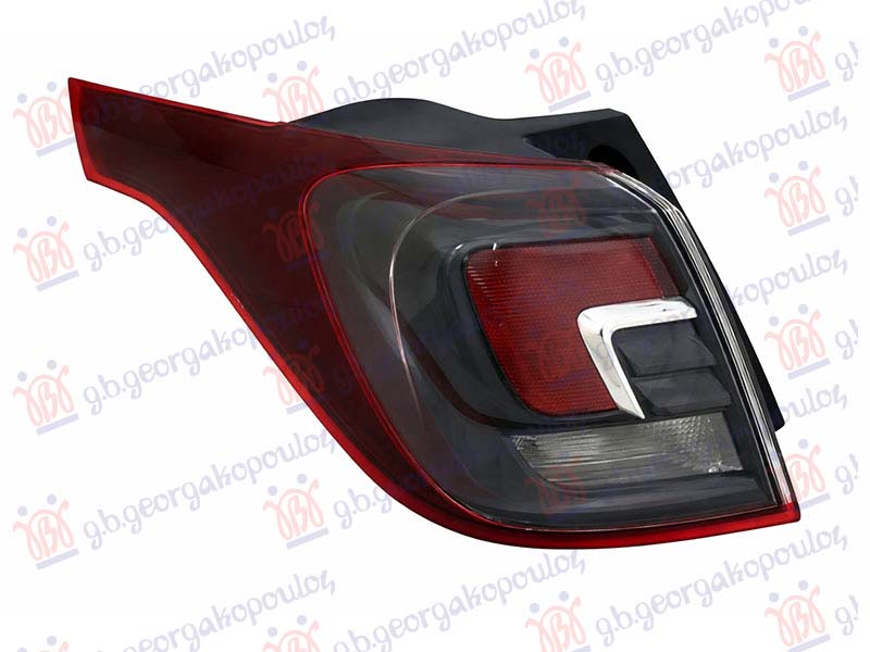 Opel crossland x 2017-2020 (p17/p2q0) STOP LAMPA SPOLJASNJA ZATAMNJENA (TYC)