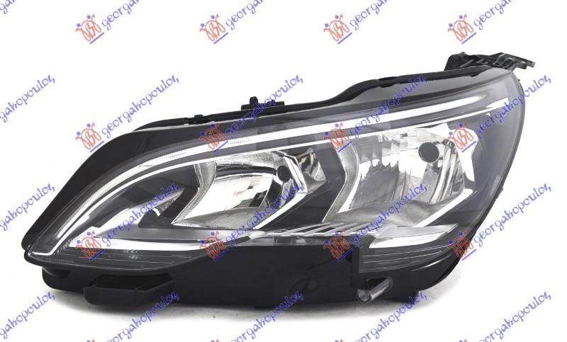 Peugeot 3008 ii 2016-2020 (mc/mr/mj/m4) FAR ELEKTRICNI (H7/HB3) SA LED DNEVNIM SVETLOM (SA MOTOROM) (DEPO)