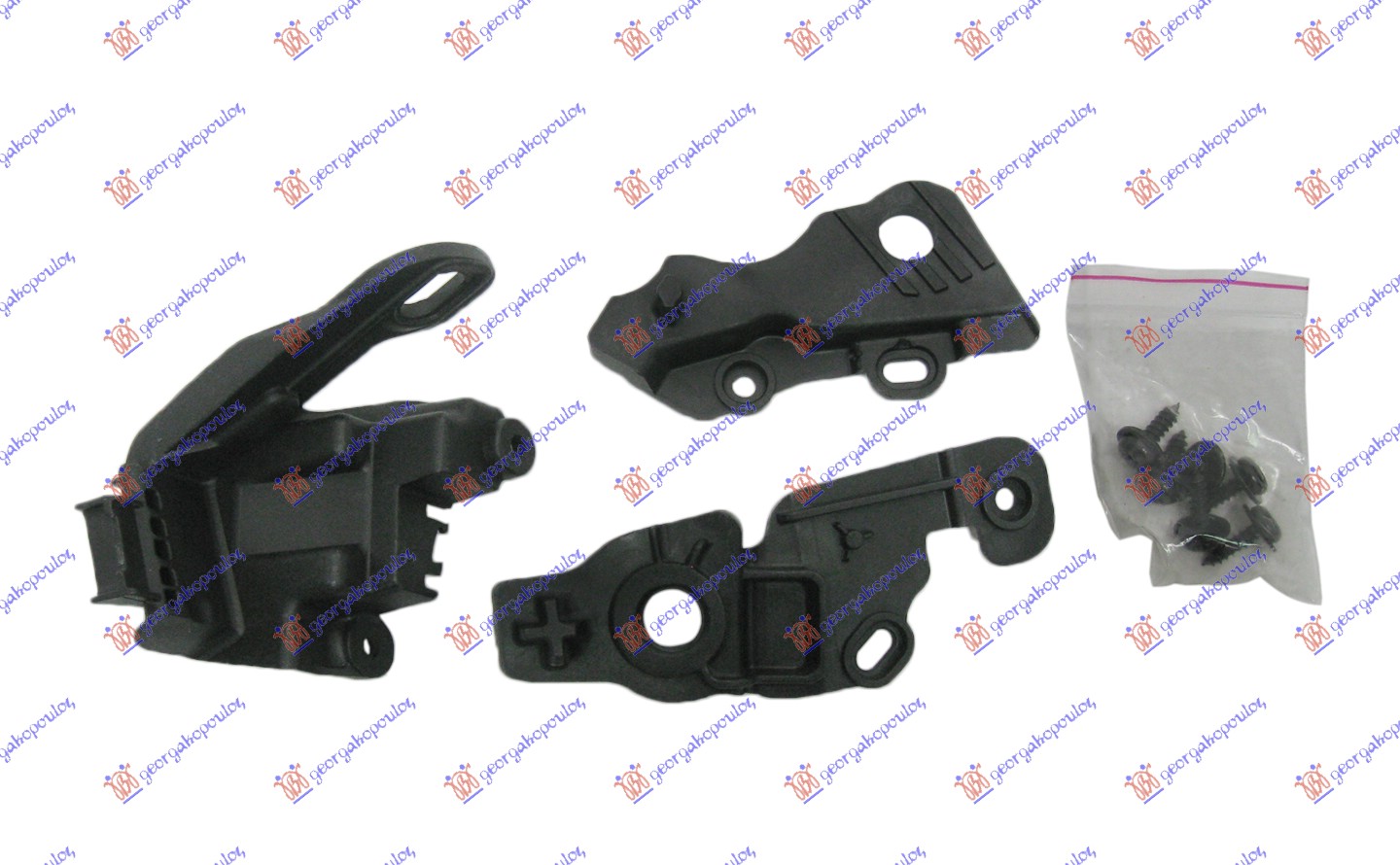 Peugeot 208 15-19 NOSAC FARA PLASTICNI (SET 3 KOM)