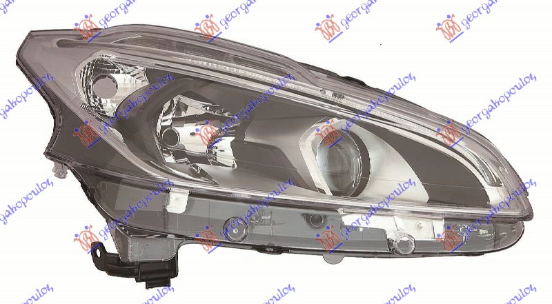 Peugeot 208 15-19 FAR EL. (H7/H7) SA LED DNEV.SVET. (DEPO)