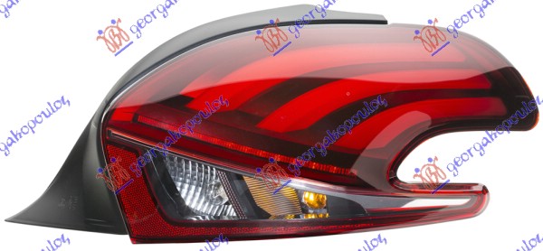 Peugeot 208 15-19 STOP LAMPA LED (HELLA)