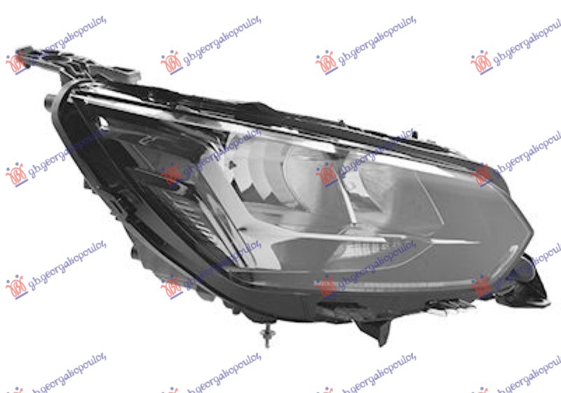 Peugeot 208 ii 2019-2023 (ub/up/uw/uj) FAR (H18/H19) ACCESS (VALEO)