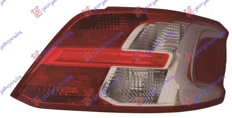 Peugeot 301 12-17 STOP LAMPA