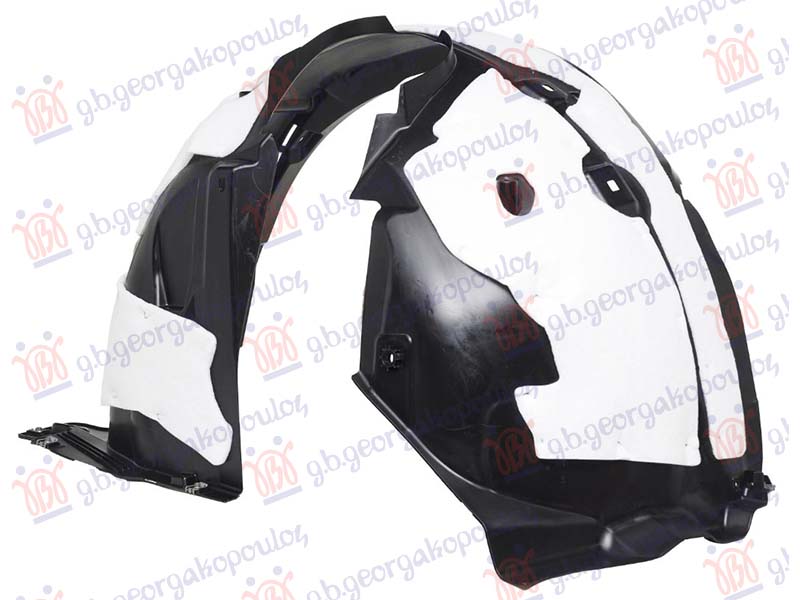 Peugeot 2008 ii 2019-2023 (cu) POTKRILO PLASTICNO (SA ZVUCNOM IZOLACIJOM) (A KVALITET)