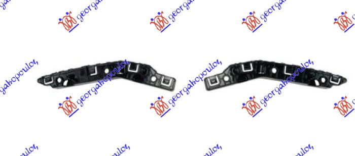 Peugeot 2008 19- NOSAC PREDNJEG BRANIKA BOCNI PLAST (SET)