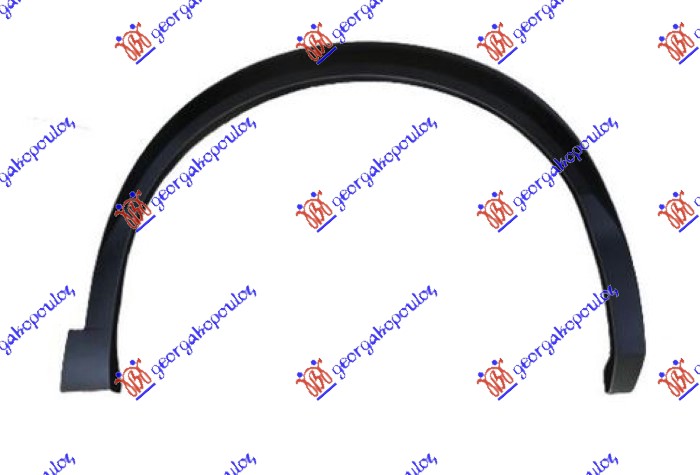 Peugeot 2008 19-23 RUB PLASTICNI PREDNJEG BLATOBRANA