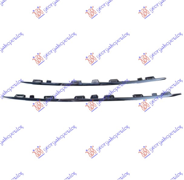 Peugeot 308 13-17 LAJSNA PVC MASKE GORNJA/DONJA (FAR CEO LED) (SET)