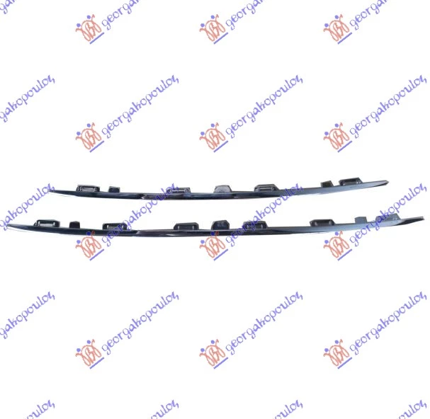 Peugeot 308 13-17 LAJS. PVC MASKE GOR/DONJ SET FAR CEO LED