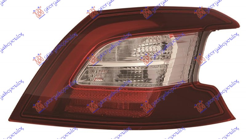 Peugeot 308 13-17 STOP LAMPA SPOLJNA LED