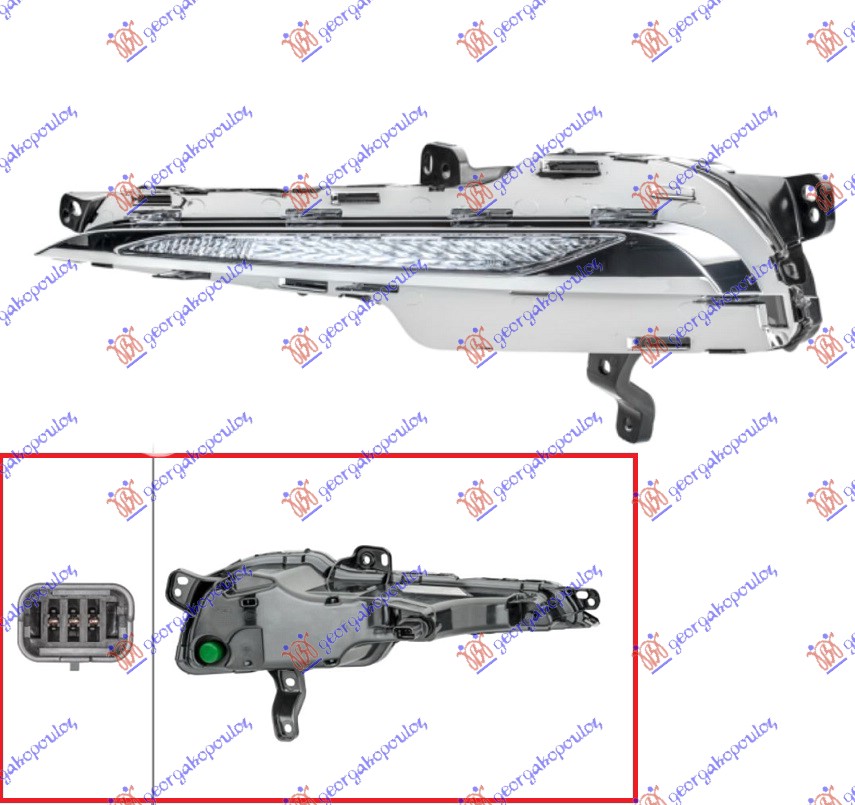 Peugeot 308 ii 2017-2021 (lb/lp/lw/lh/l3/lc/lj/lr) POZICIONO SVETLO LED (HELLA)