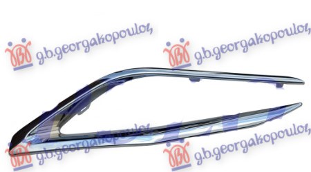 Peugeot 308 iii 2021- (fb/fh/fp/f3/fm) OKVIR IZDUVNE CEVI AUSPUHA HROM