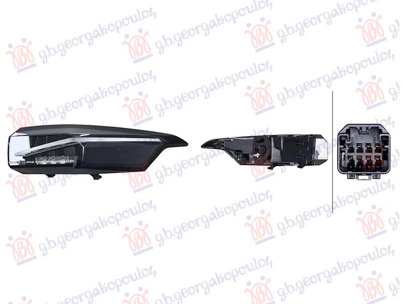 Peugeot 408 2022- (fp/f3/fm) STOP LAMPA SPOLJASNJA CELA LED (HELLA)
