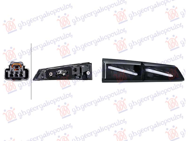 Peugeot 308 iii 2021- (fb/fh/fp/f3/fm) STOP LAMPA UNUTRASNJA LED (DYNAMIC) (HELLA)