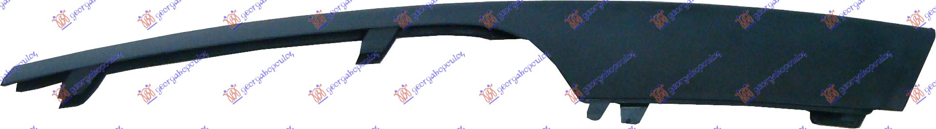 Porsche cayenne 2010-2015 (92a) LAJSNA RESETKE PREDNJEG BRANIKA DONJA