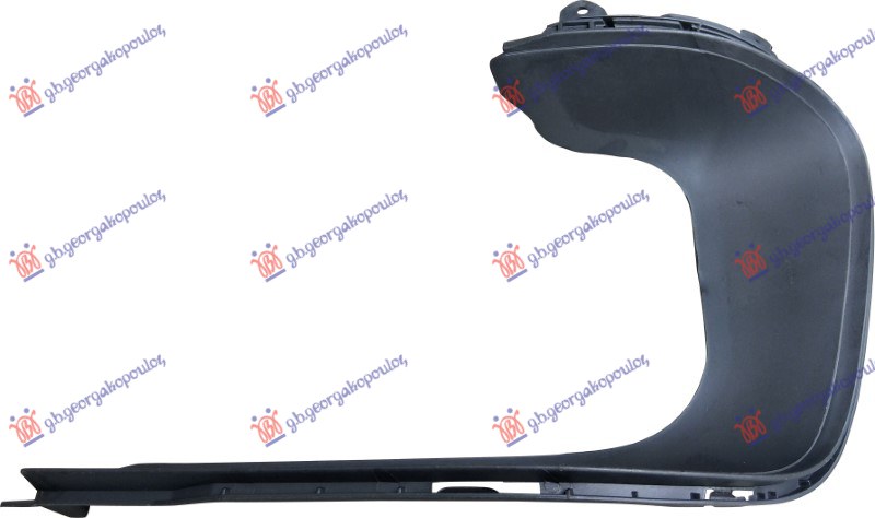 Porsche cayenne 2010-2015 (92a) POKLOPAC SPOJLERA ZADNJEG BRANIKA PLASTICNI