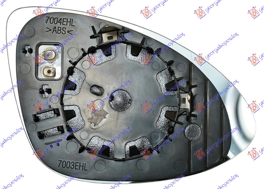 Porsche cayenne 2010-2015 (92a) STAKLO RETROVIZORA SA GREJACEM (ASFERICNO)