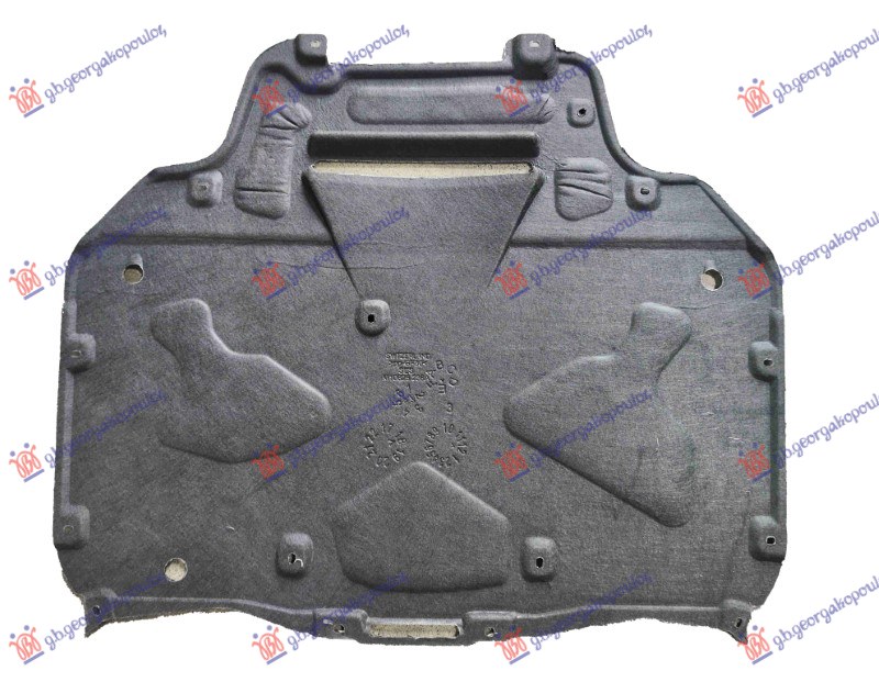 Porsche cayenne 2018-2023 (9ya/9y0) ZASTITA PODA PREDNJA PLASTICNA