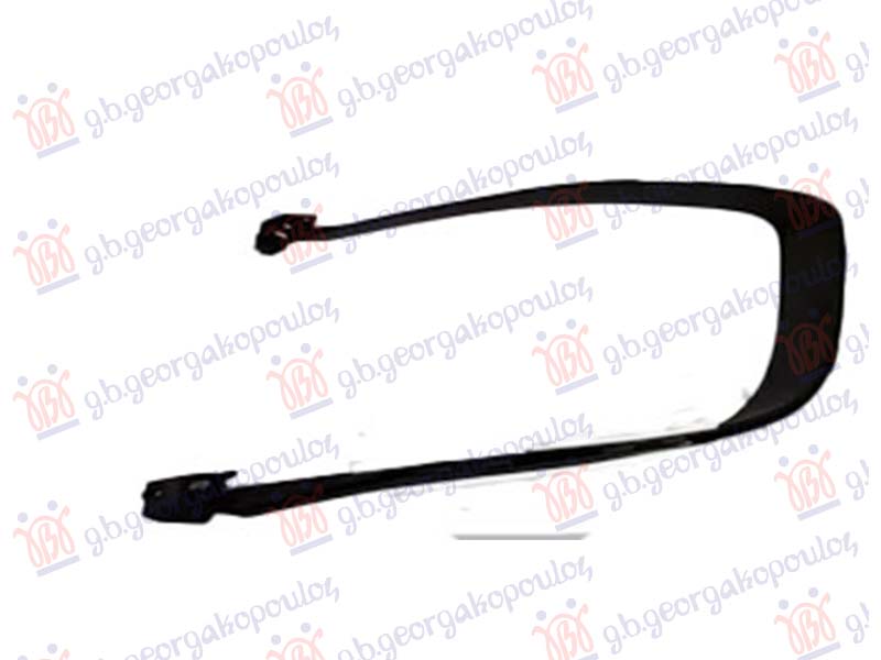 Porsche cayenne 2018-2023 (9ya/9y0) LAJSNA OKVIRA SPOJLERA ZADNJEG BRANIKA