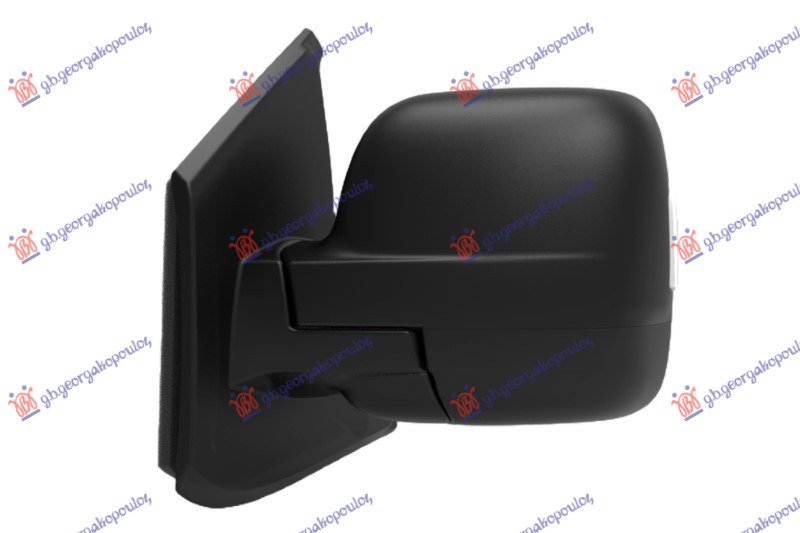 Renault trafic 2021- (fg/gg/eg) RETROVIZOR ELEKTRICNI SA GREJACEM CRNI (MIGAVAC) (12 OTV/9 PIN) (ASFERICNO STAKLO)