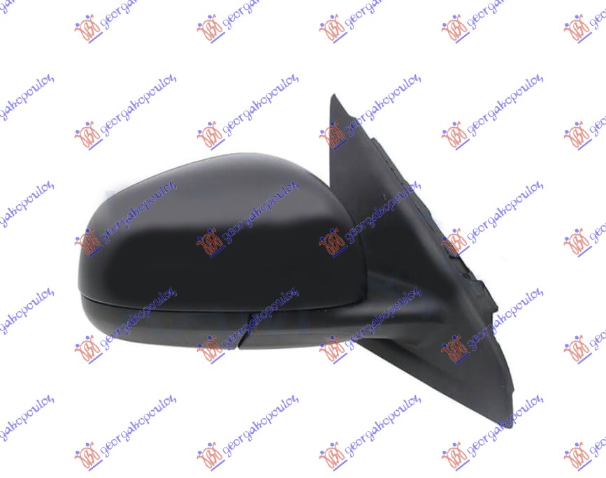 Renault twingo 2014-2019 (bcm/bca) RETROVIZOR MEHANICKI SA SAJLOM (SENZOR) (KONVEKSNO STAKLO)