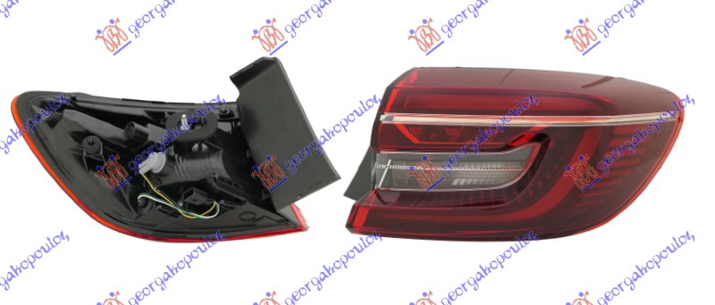 Renault clio 19-23 STOP LAMPA SPOLJASNJA LED (DEPO)