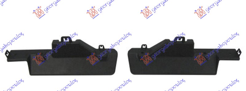 Renault scenic/grand scenic 2016-2024 (r9) SPOJLER PREDNJEG BRANIKA (SET)