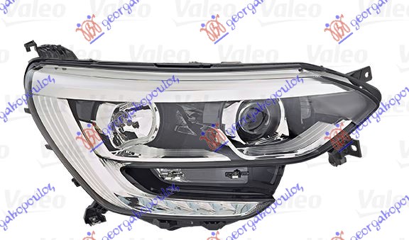 Renault megane h/b-s.w. 15-19 FAR EL. (H7/H7) HROM SA LED DN.SV. VALEO