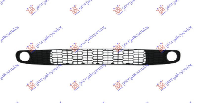 Renault symbol 2008-2013 CENTRALNA RESETKA (SA MAGLENKAMA)