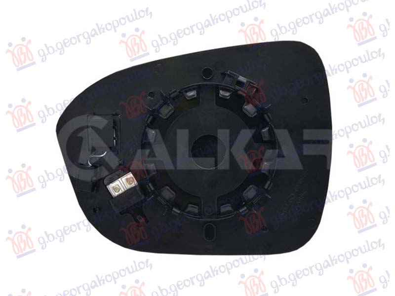 Renault espace 2023- (rhn) STAKLO RETROVIZORA SA GREJACEM (MRATV UGAO) (4 PIN) (ASFERICNO STAKLO)