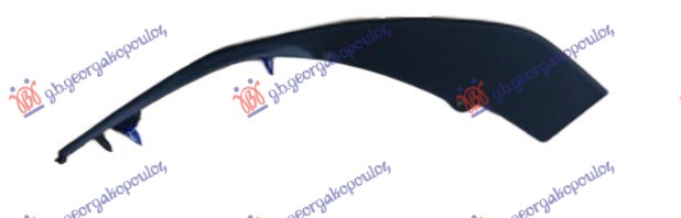Land rover range rover evoque 2015-2019 (l538) RUB PLASTICNI ZADNJEG BRANIKA