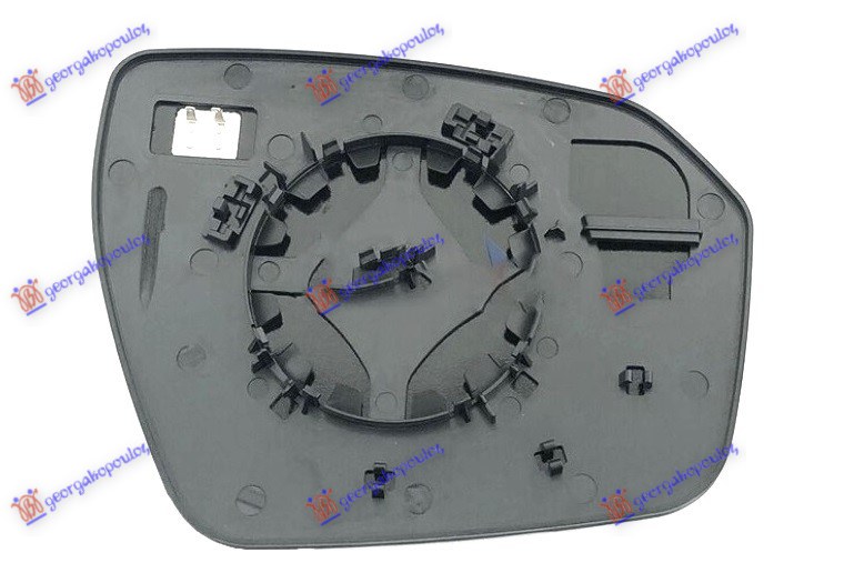 Land rover range rover evoque 2011-2015 (l538) STAKLO RETROVIZORA SA GREJACEM (MRTAV UGAO) (KONVEKSNO)