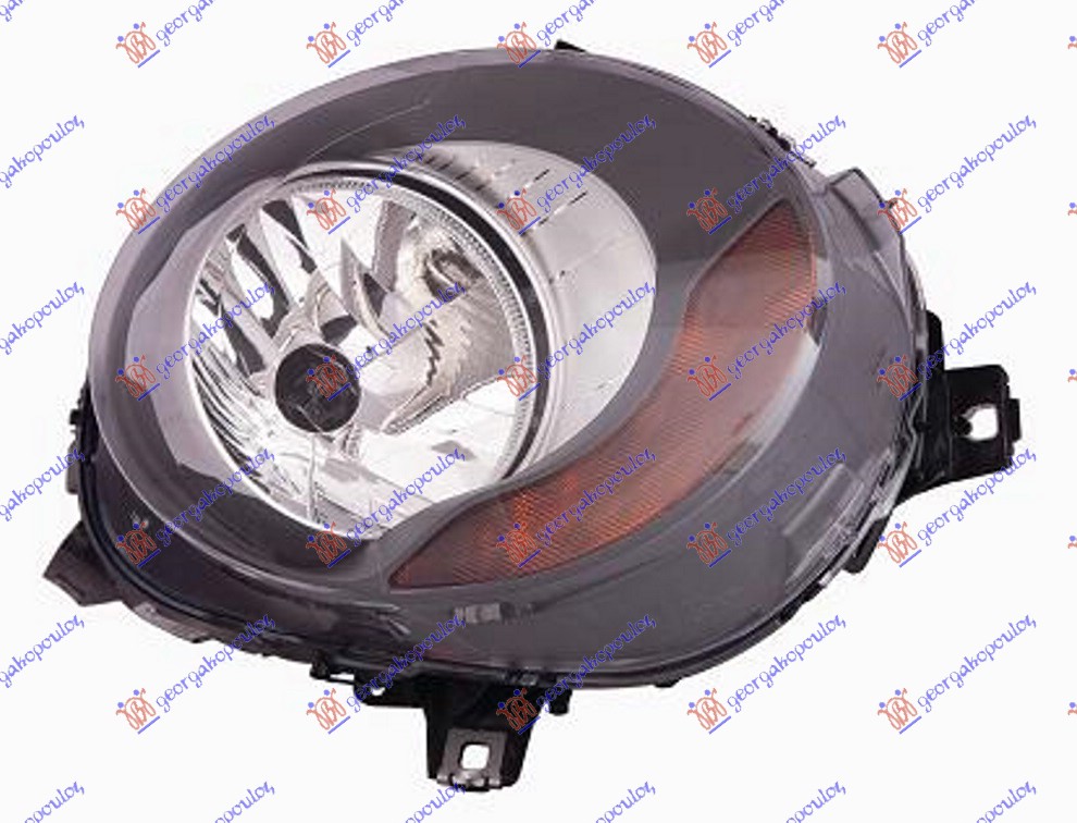 Mini cooper/one 2014-2021 (f55/f56) FAR ELEKTRICNI (ZUTI MIGAVAC) (VALEO)