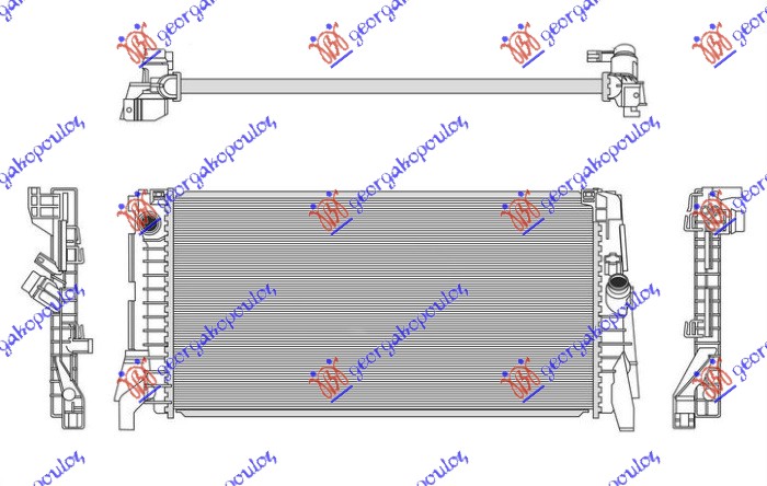 Mini clubman (f54) 15- HLADNJAK MOTORA 1.5/2.0 (S) BENZIN (MANUELNI/AUTOMATSKI) (680x355)