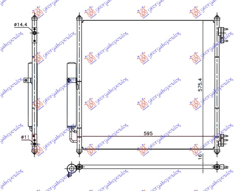 Range rover 12-19 HLADNJAK SVI BENZ-DIZEL(559x575x16)